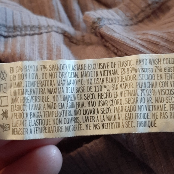 Forever 21 Cut Out Maxi Dress Clay Color Size Small - Picture 3 of 9